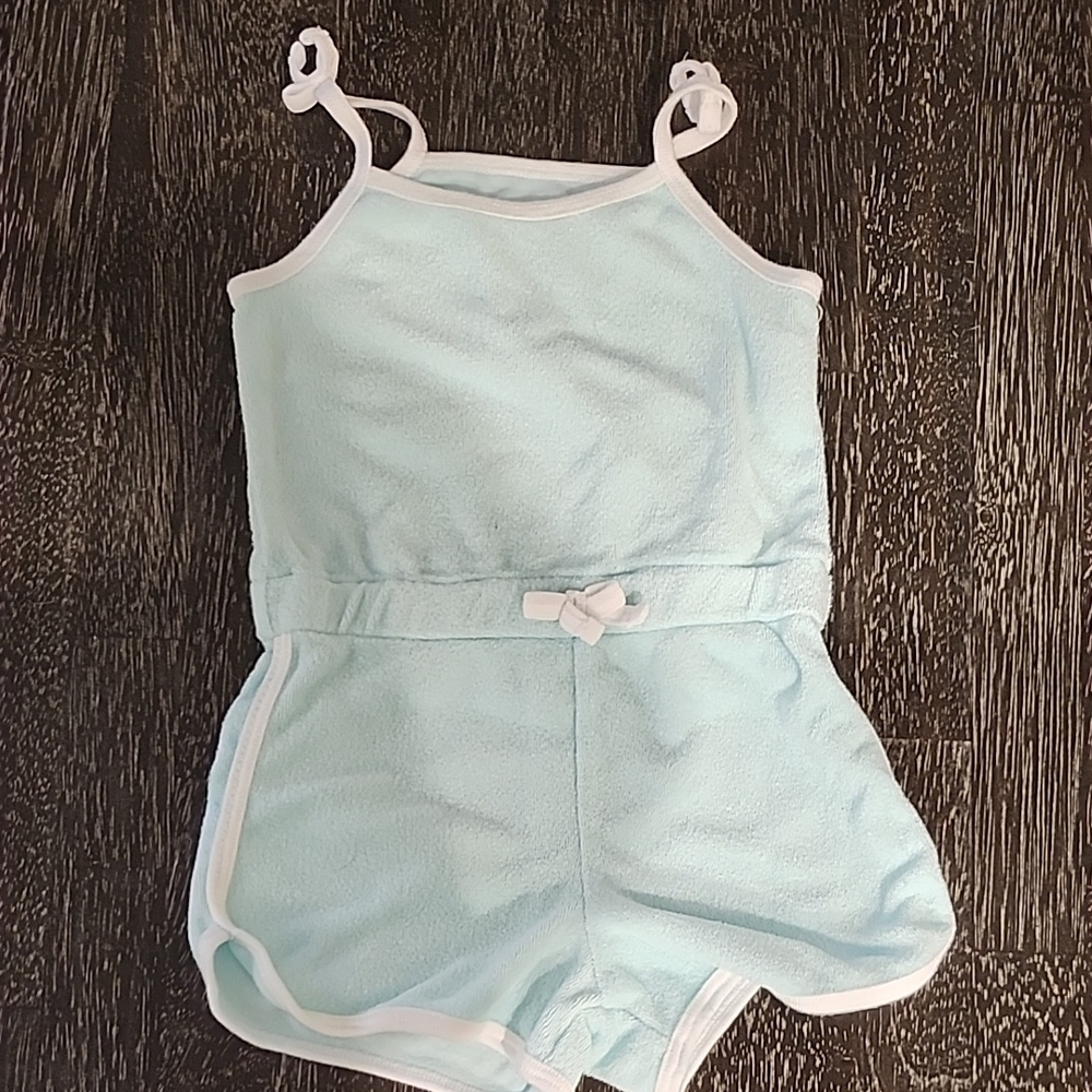 Wonder Nation Soft Blue Knit Fabric